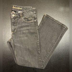 Haley Davidson Black Bootcut Jeans